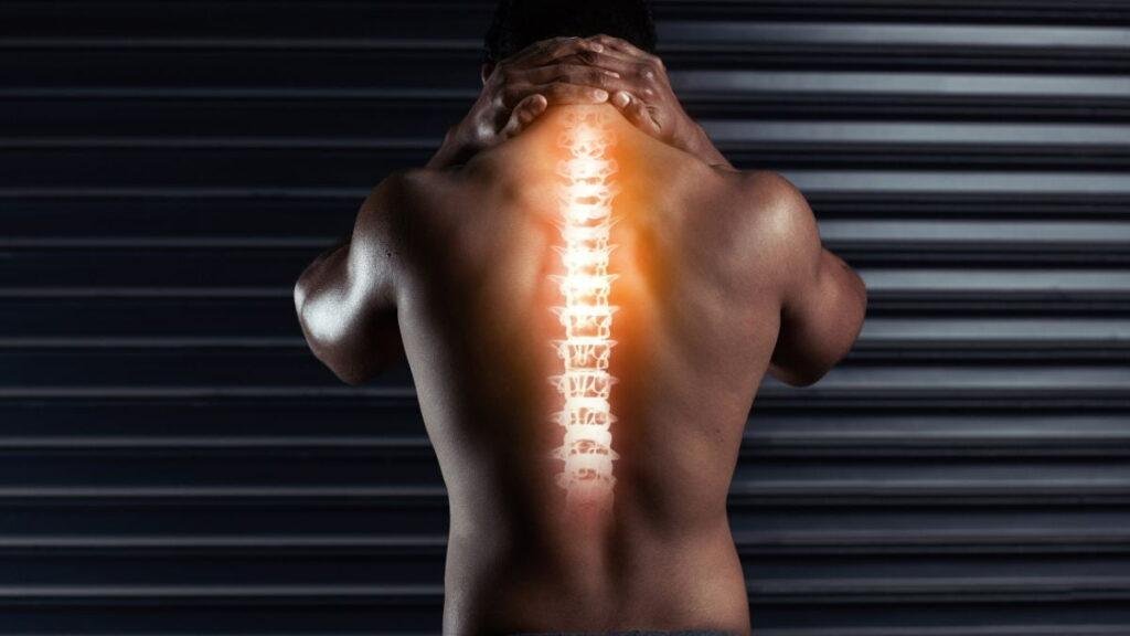 Stimulates the spine