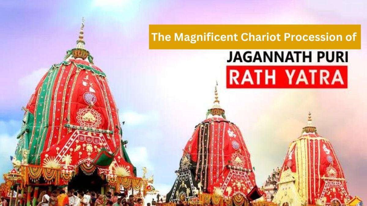 The Magnificent Chariot Procession of Puri Rath Yatra.
