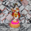 Resin Krishna Kishan Murti Idol Statue Sculpture - 15cm Multicolour | Spiritual Decor