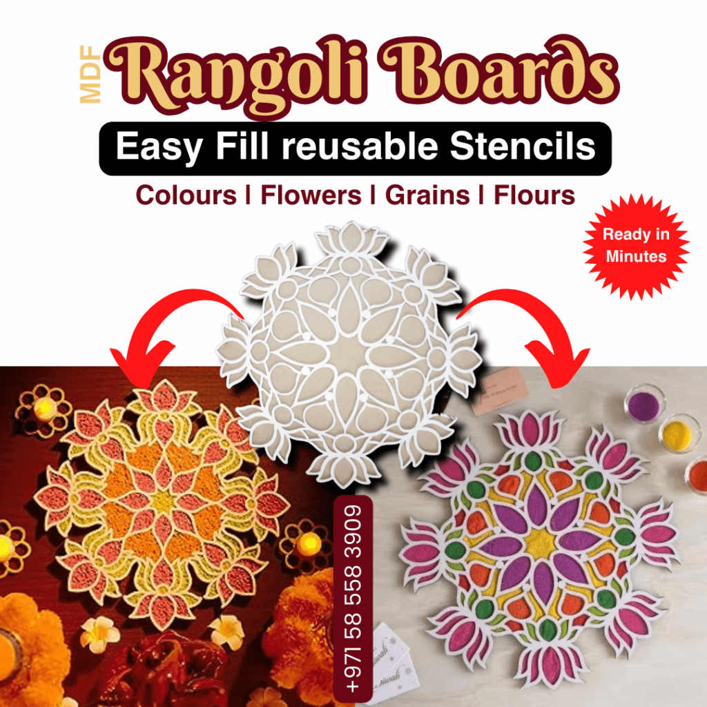 Just Fill Rangoli Colours