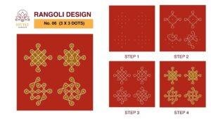 Mandala Rangoli - 3*3