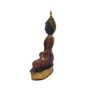 Buddha Statue Golden Red