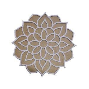 MDF Rangoli Board | Design R | Pack of 1
