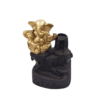 reverse smoke golden ganesha