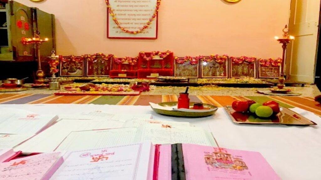 Chopda Puja