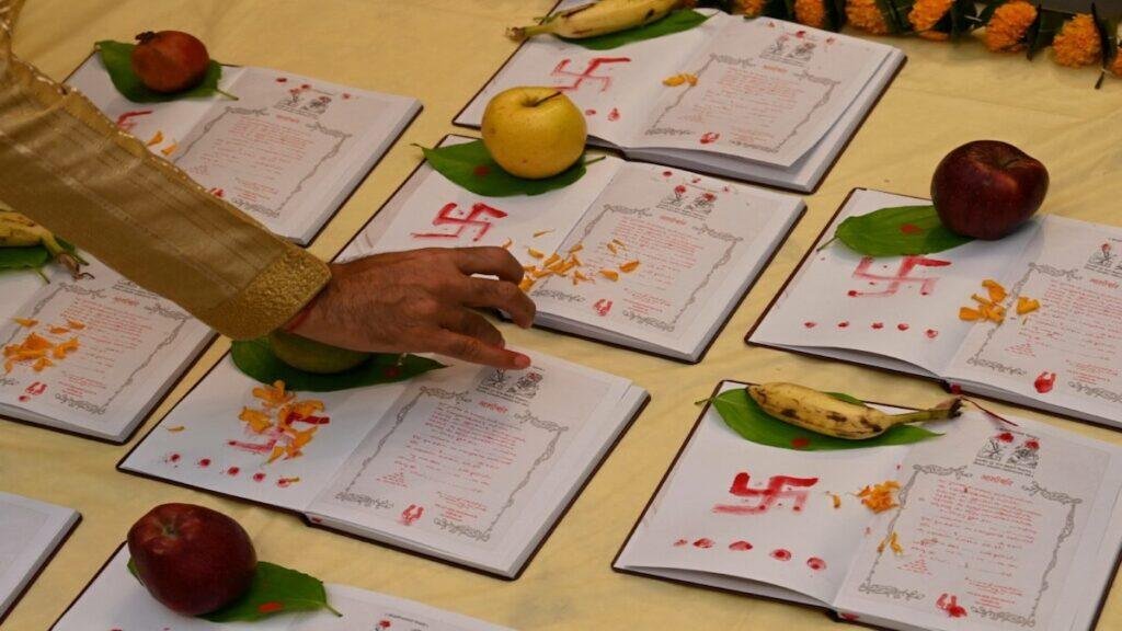 Chopda Puja